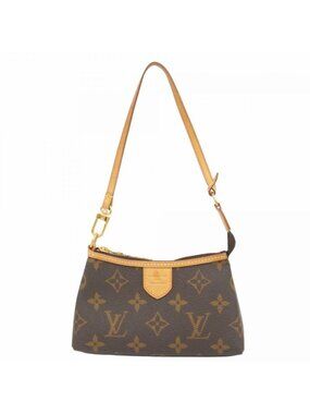 Louis Vuitton Pouch Monogram Mini Pochette Delightful Brown